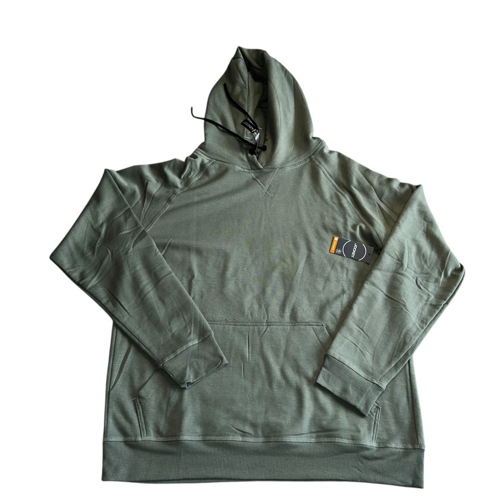Jockey Men's Green Hoodie